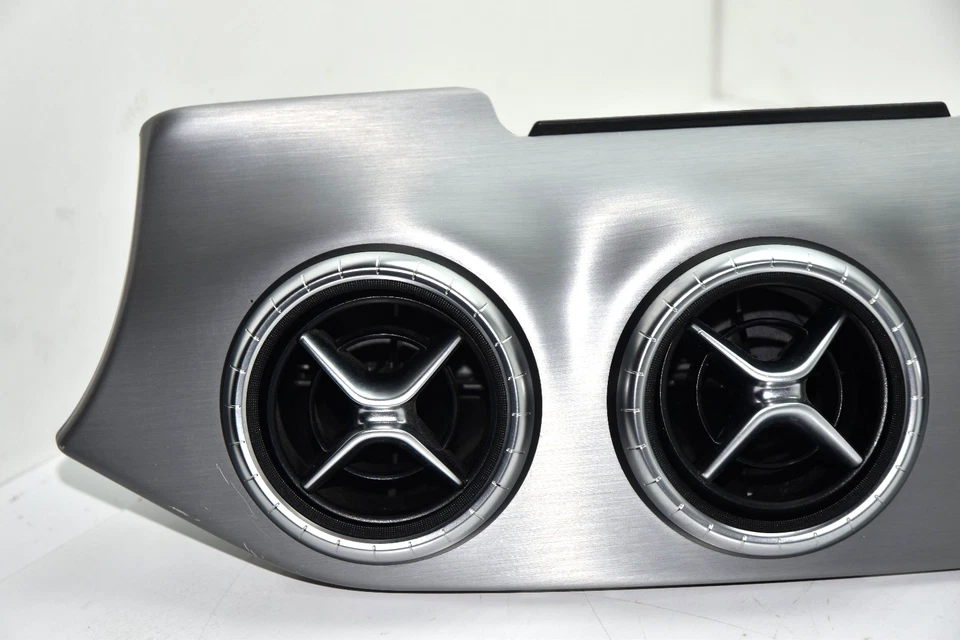 💎 Mercedes CLA250 2014-2019 tablero central tablero ventilación moldura cepillado OEM Foto 2 de 4