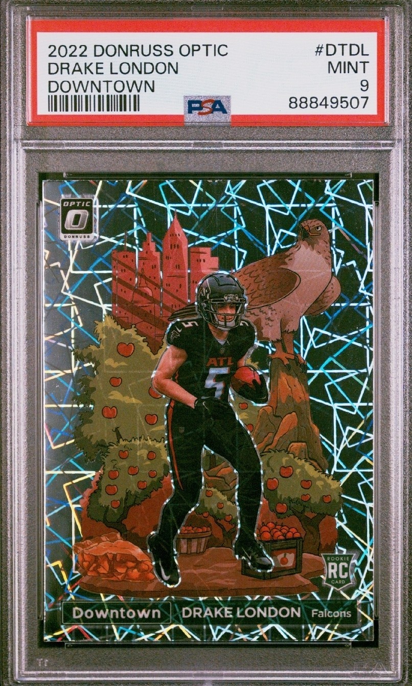 Drake London Panini Donruss Optic Downtown #DTDL Base
