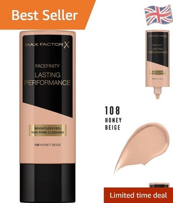 Full Coverage Liquid Foundation 35ml - 108 Honey Beige, Ideal für empfindliche Haut