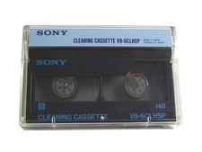 Sony Cleaning Cassette V8-6CLHSP Reinigungskassette für Video8 und Hi8 Camcorder