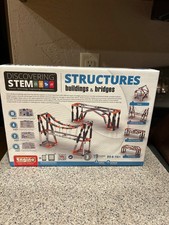 Engino Discovering STEM Structures Buildings  Bridges Kit New