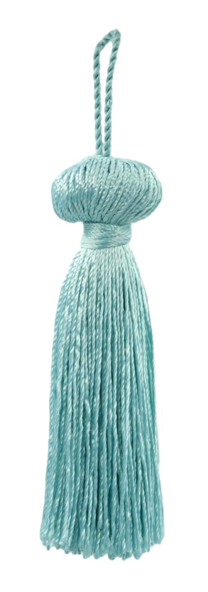 DÉCOPRO 3"" Bell Tassel, Color# M17 - Aquatic Blue [Sold Individually]