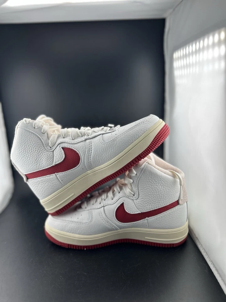 Nike Air Force 1 High Sculpt Summit Blanco Gimnasio Rojo Talla 5.5w Nuevo Sin Tapa Caja Foto 2 de 4