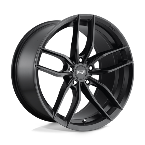18x8 Niche M203 VOSSO MATTE BLACK Wheel 5x115 (40mm) - Bild 1 von 5