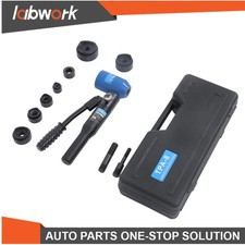 Labwork Hydraulic Knockout Hole Punch Driver Kit 1/2" to 2" Metal Sheet Puncher