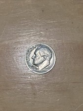 1985-D Dime Off Center Strike