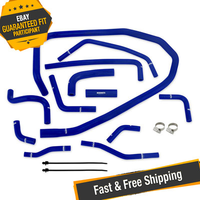 Mishimoto MMHOSE-WRX-15ANCBL Blue Ancillary Hose Kit for 2015-2021 Subaru WRX