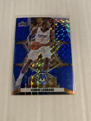Kawhi Leonard 2021-22 Panini Mosaic SSP /99 All NBA Blue Mosaic #285 CLIPPERS