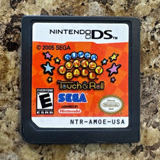 Super Monkey Ball Touch & Roll Nintendo DS NTR-AMOE-USA Authentic Cartridge Only