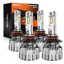 Sealight 9005 9006 Fog Light Bulbs 92000Lm Super Bright Hb3 Hb4 Bulbs Combo