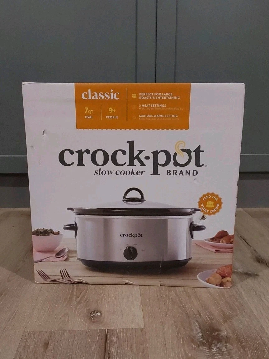Crock-Pot SCV700-SS 7 qt. Manual Slow Cooker