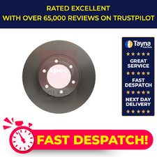 2x Brake Discs Pair Vented fits TOYOTA LAND CRUISER PRADO GRJ120 4.0 Front 338mm
