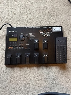 Roland VG-88 V-Guitar System Multi-Effects Guitar Amp Modeling Pedal Digital