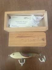 Custom Little Sac Tackle “The Bait Walker” Lure In Wood Box