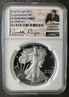 2018 W Proof $1 American Silver Eagle Dollar NGC PF69 Ultra Cameo