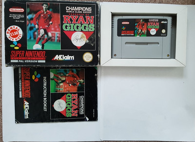 Champions World Class Soccer Endorsed By Ryan Giggs - SNES - PAL UKV CIB