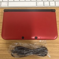 Nintendo 3DS XL Handheld Console - Black & Red with USB charging Cable