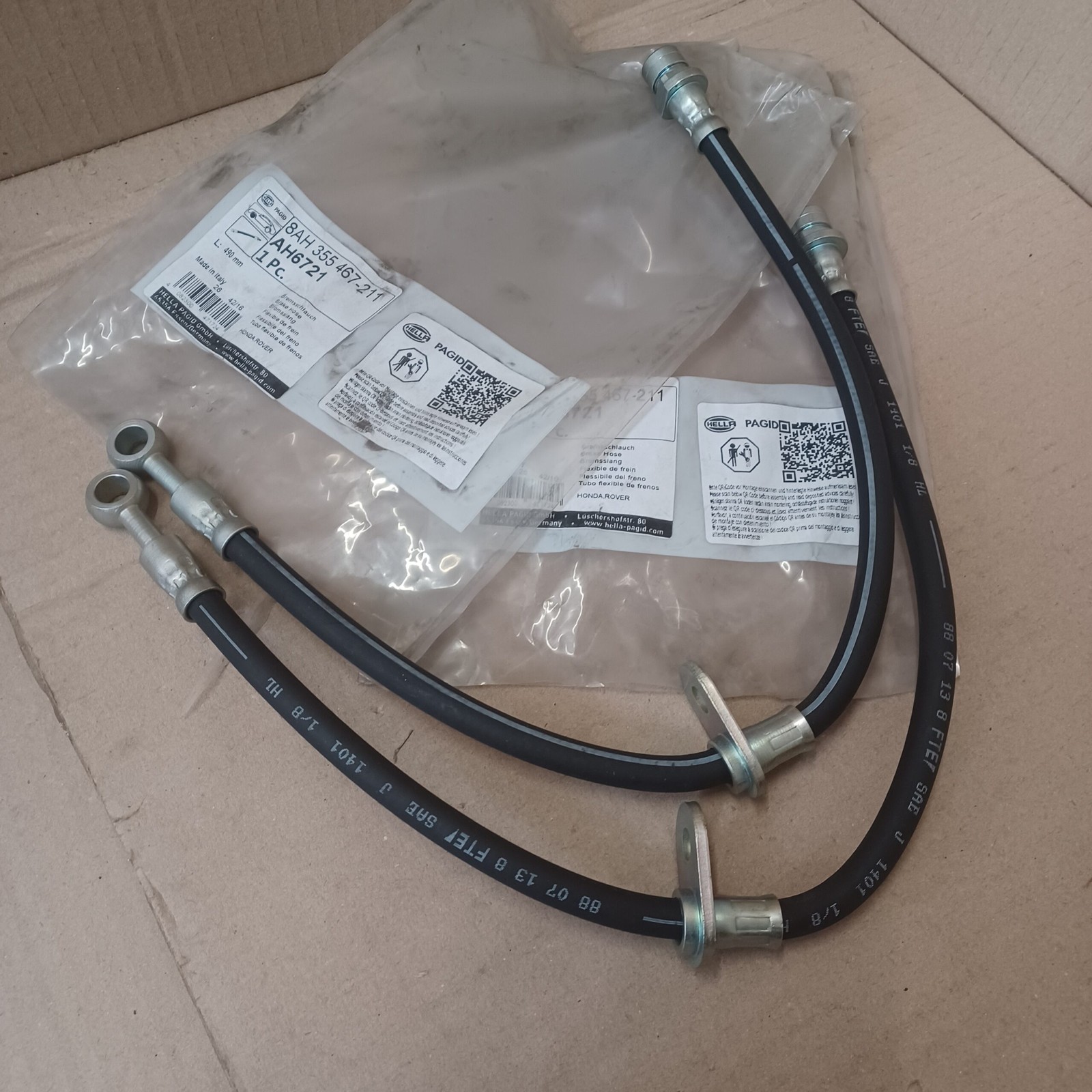 Flexibles de frein avant pour Rover 200 et Honda Concerto : résout le problème de pédale molle