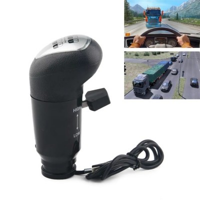 USB Schaltknauf Quick Gear Switching 18 Gänge Support ABS Kunststoff Aufbau