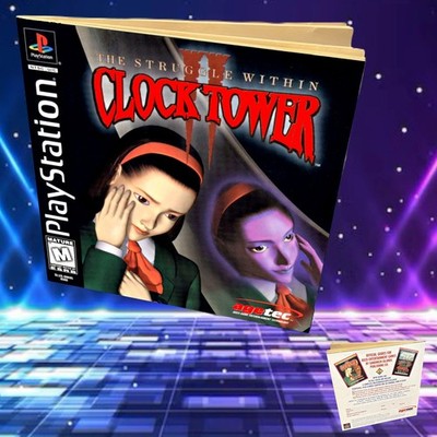Replacement Manual for - Clock Tower 2 - Sony PS1 Instruction Booklet