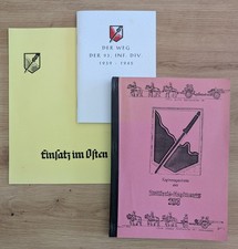 3x Divisionsgeschichte 93. Infanterie-Division Einsatz im Osten AR 193 1939-1945