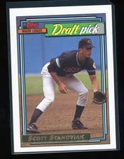 1992 Topps Gold #66 Scott Stahoviak RC Rookie Card MINT Set Break 12,000 print. rookie card picture