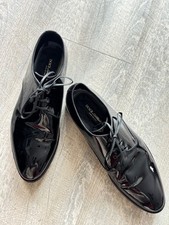 Dolce Gabbana Mens Formal Black Leather Shoes