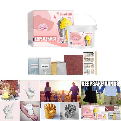 3D Hand Casting Kit für Paare Baby für Jubiläums- und Urlaubsaktivitäten