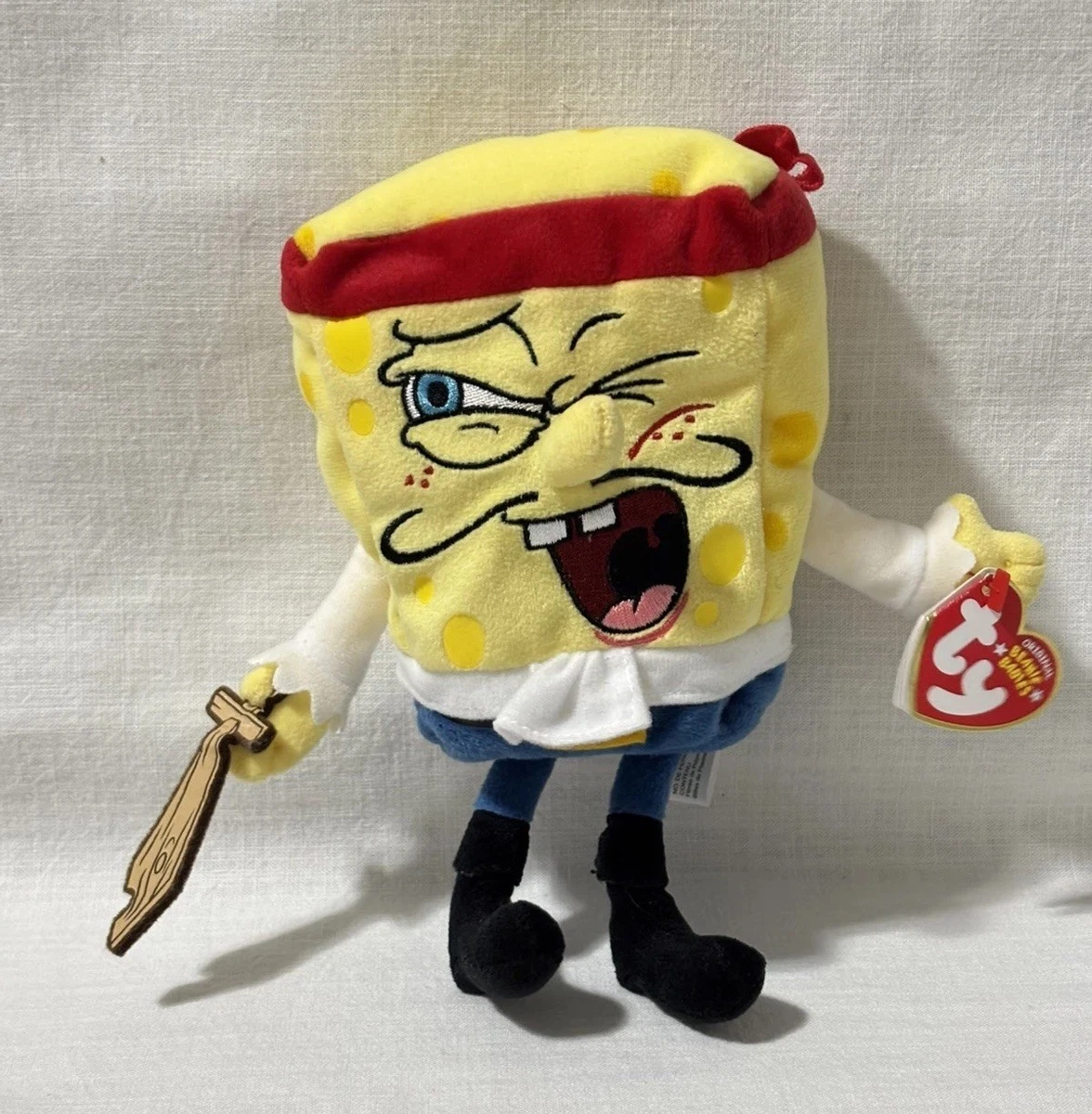 SpongeBob SquarePants Ty Stuffed Animals for sale - eBay
