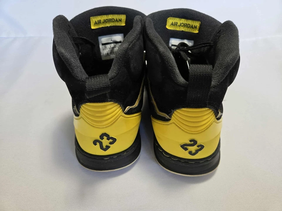 Hombres Nike Air Jordan Sixty Club AMARILLO/NEGRO 535790-050 Retro 2012 Talla 10 EE. UU. Foto 4 de 4