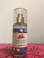 Bath  Body Works CEREAL MILK SOFT SERVE Fragrance Body Spray 2.5 oz RARE