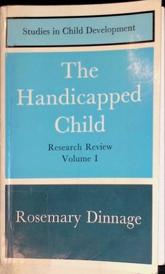 The Handicapped Child: Research Review, vol. 1: Perinatal research, Minimal brai