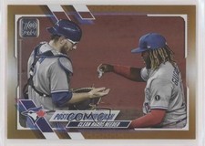 2021 Topps Checklist Gold Foil Vladimir Guerrero Jr Danny Jansen #159 0s31