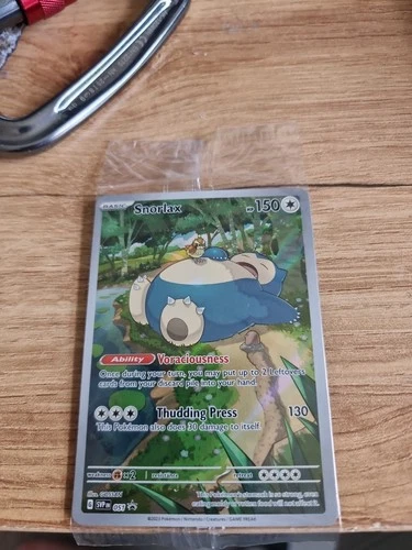 Snorlax 051 Promo Card ETB 151 Series Ace 9, Sealed