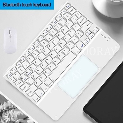 Für Lenovo Tab P11 P10 M10 FHD Plus E10 Bluetooth QWERTZ Touchpad Tastatur Maus