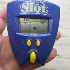 Vintage 1999 Radica Pocket Slot Machine Electronic Handheld Game - Tested -WORKS