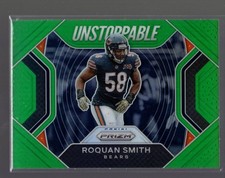 2020 Panini Prizm Unstoppable Green #1 Roquan Smith