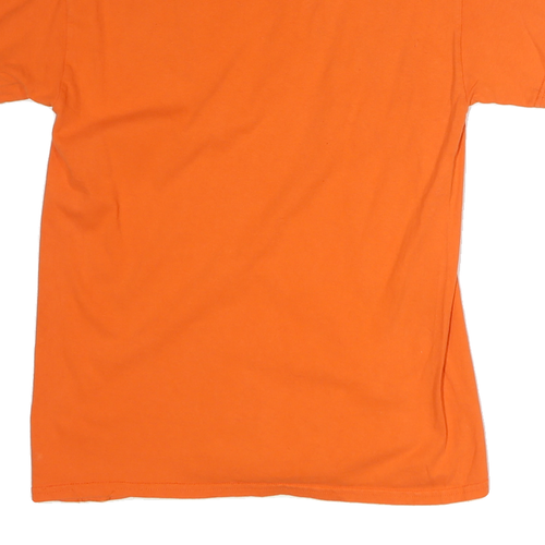 MV SPORT Herren Orange Boise State Broncos Grafik T-Shirt M Kurzarm Crew - Bild 6 von 6