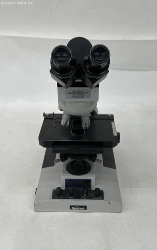 Reichert MicroStar IV 410 Microscope W Extra Attachment. Powers On