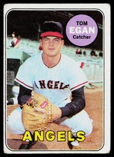 1969 Topps Set-Break #407 Tom Egan, VGEX , (HUCK'S)