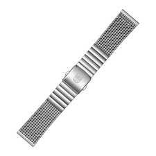 Luminox Cinturino Cambiare Banda Acciaio Inox Milanese Maglia Bracciale 24 MM,