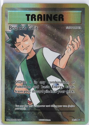 Brock's Grit (Full Art) 107/108 XY - Evolutions Ultra Rare NM