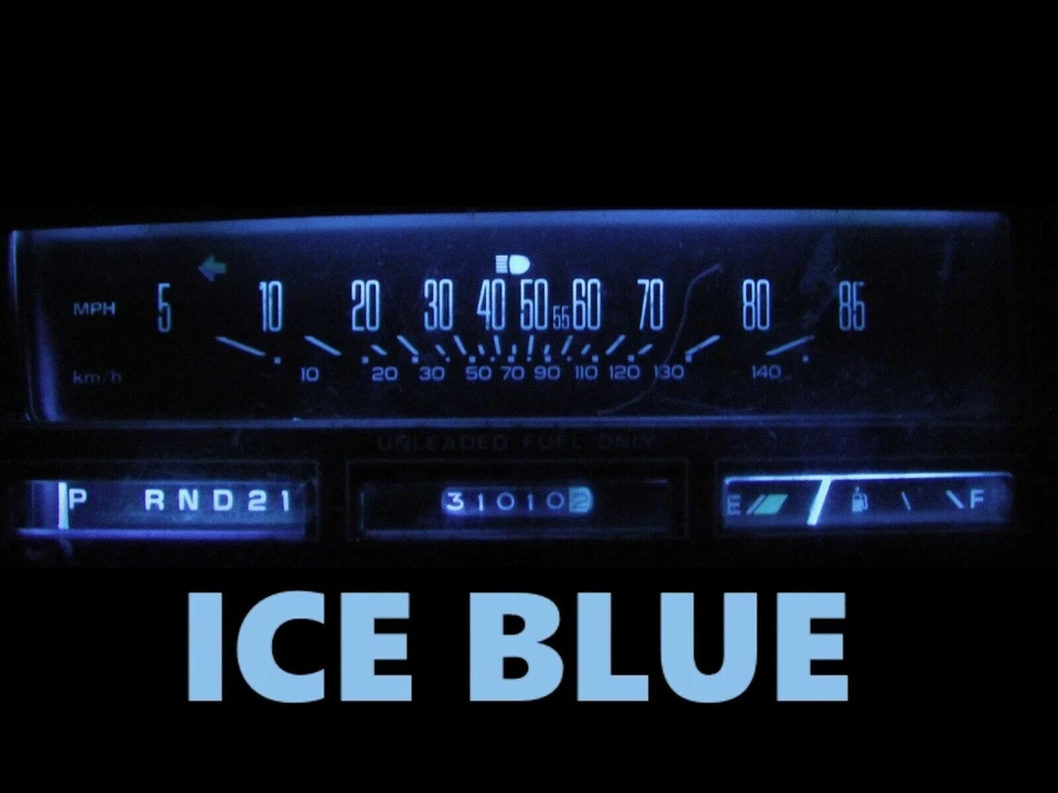 Gauge Cluster LED Dashboard Bulbs Kit Ice Blue For Oldsmobile 78-88 Olds Cutlass - Imagem 2 de 4