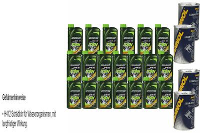 20L Engine Oil Brass Beacon Tsn 10W-40 4x Mannol Loss