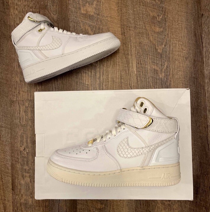 Nike Air Force 1 High x Just Don AF100 White Size 6 Sneakers w