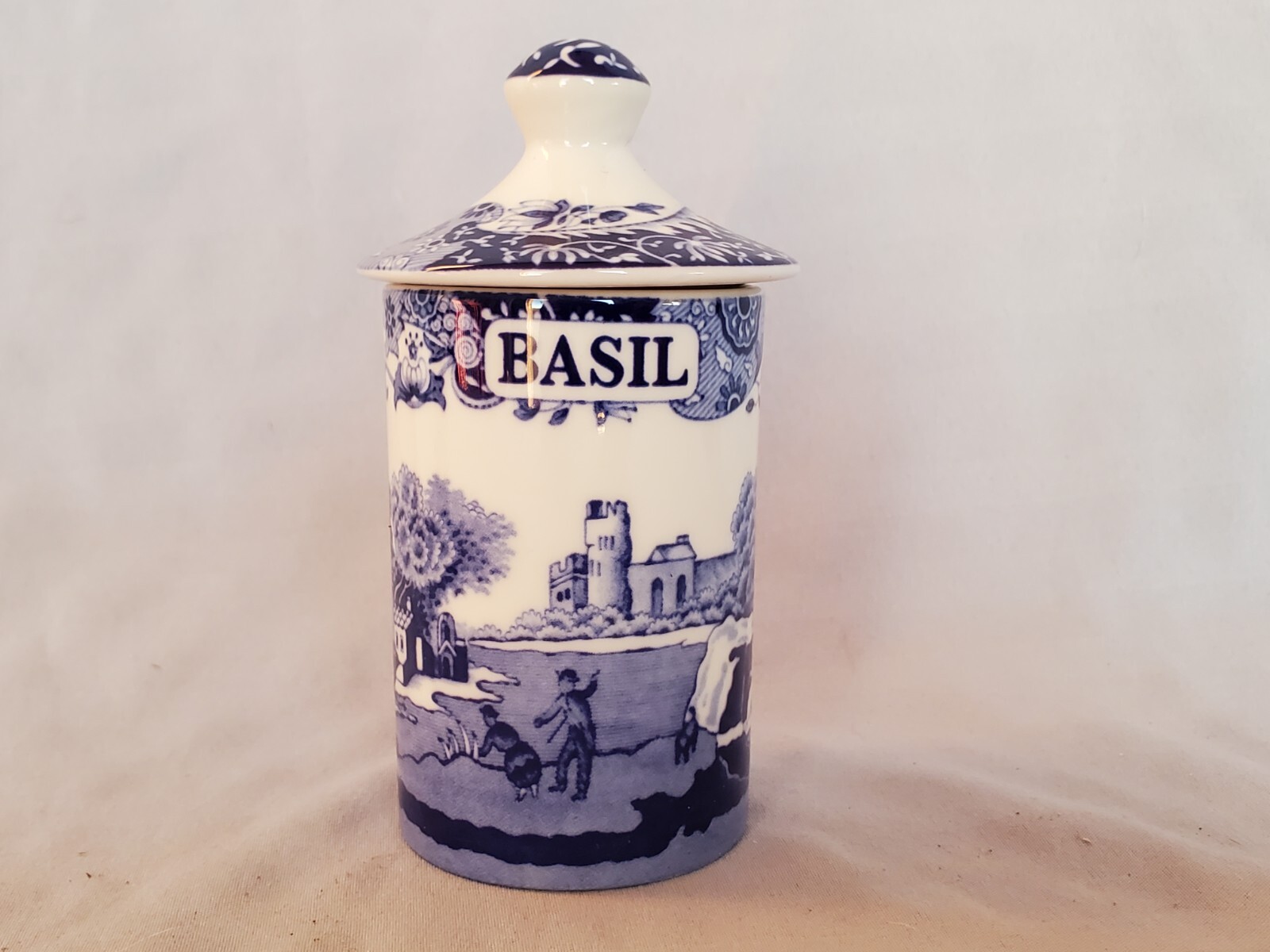 NEW! Asst Blue Italian Spice Jars (with seal) by Spode Your Choice