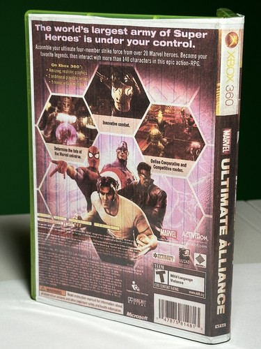 Microsoft - Xbox 360 Marvel: Ultimate Alliance DISC ONLY *Tested* Replaced Case - Picture 7 of 13