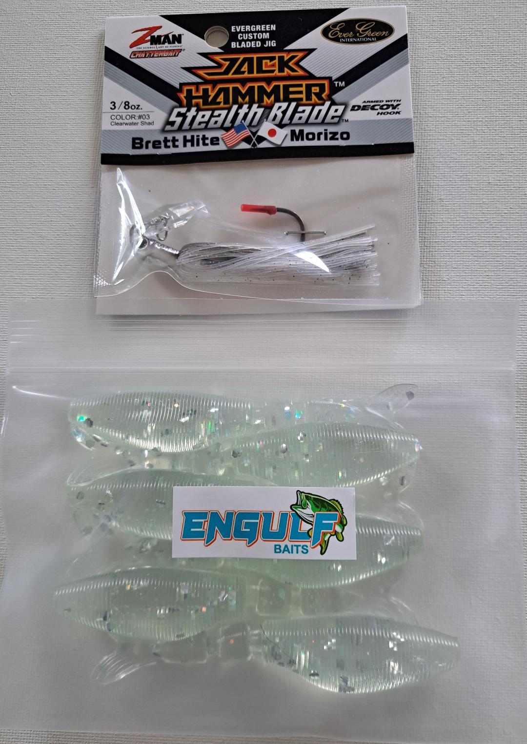 Z MAN STEALTH BLADE JACK HAMMER Chatterbait 3/8 oz. incl. Incl. 6