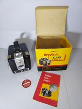 Ancien appareil Photo Kodak brownie flash caméra Livret et boîte 
