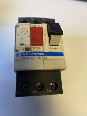 Telemecanique GV2ME22 Motor Circuit Breaker (20-25A)